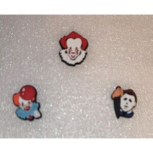 NEW - IT Clown & Michael Voorhees Jibbitz